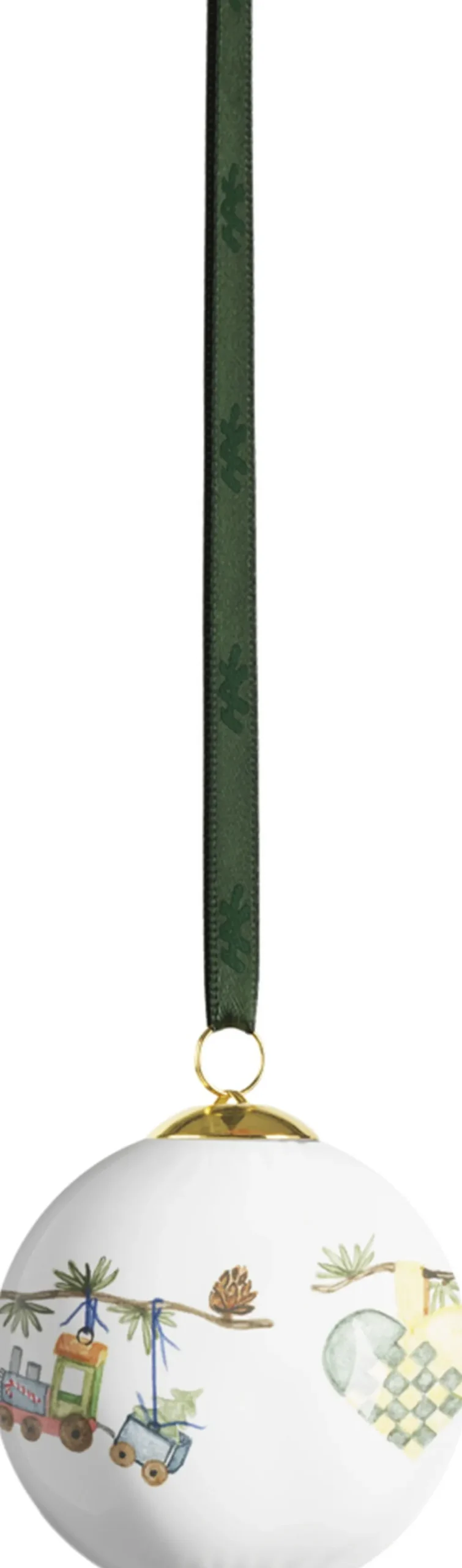 Hammershøi Christmas Kugle 2024 Ø6 cm hvid m. deko>Kähler Discount