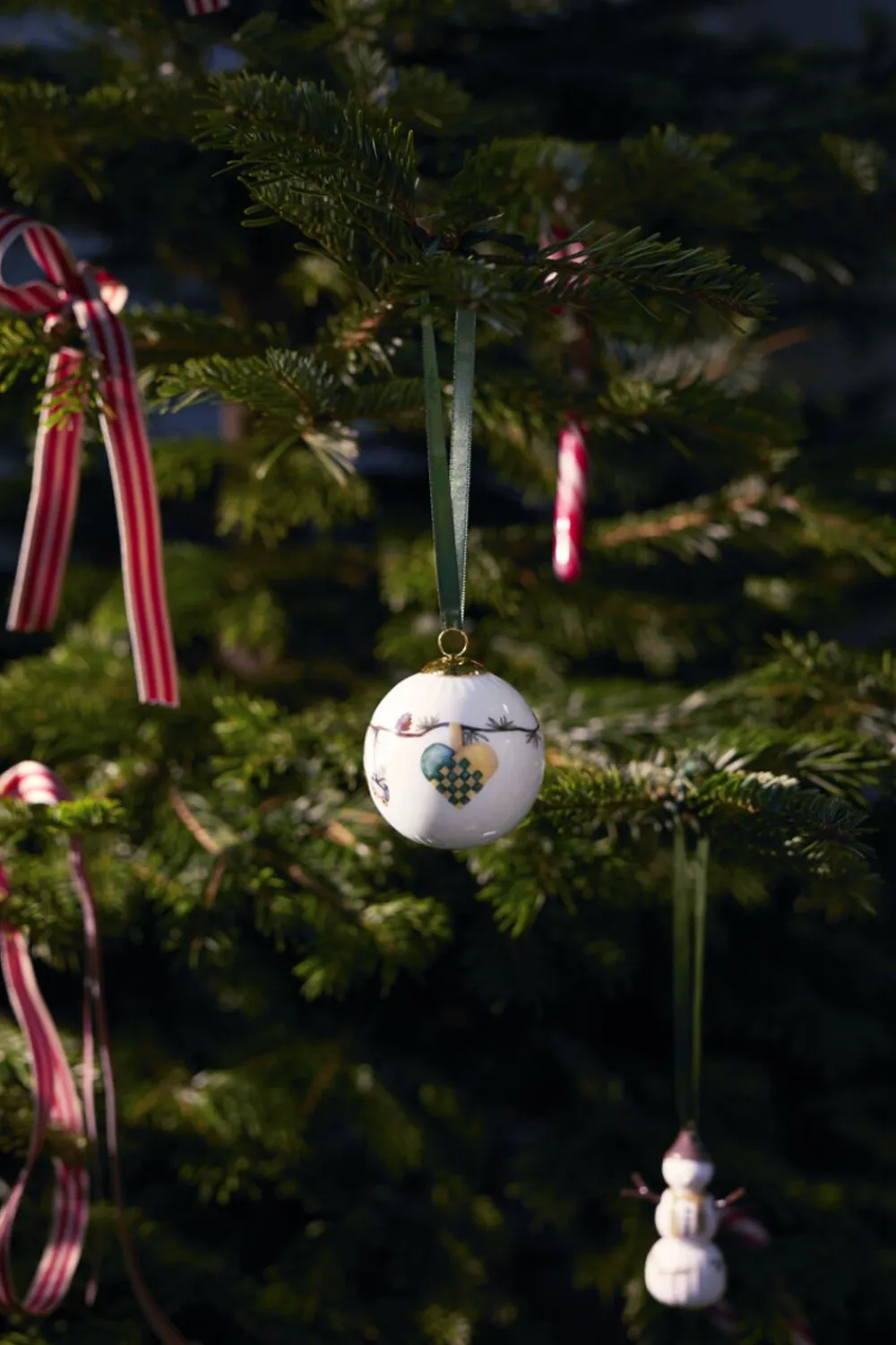 Hammershøi Christmas Kugle 2024 Ø6 cm hvid m. deko>Kähler Discount