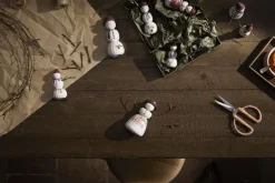 Kähler Hammershøi Christmas Snedreng H9 hvid m. deko