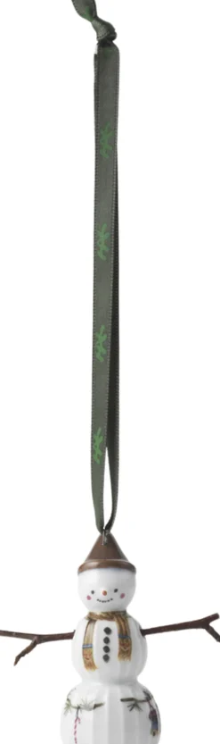 Kähler Hammershøi Christmas Snedreng hængende H7 hvid m. deko New