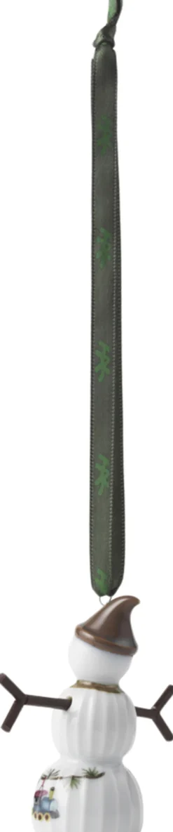 Kähler Hammershøi Christmas Snedreng hængende H7 hvid m. deko New