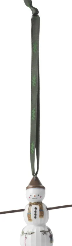 Kähler Hammershøi Christmas Snedreng hængende H7 hvid m. deko New