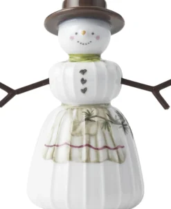 Kähler Hammershøi Christmas Snekone H11 hvid m. deko