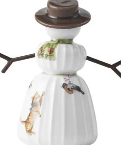 Kähler Hammershøi Christmas Snekone H11 hvid m. deko