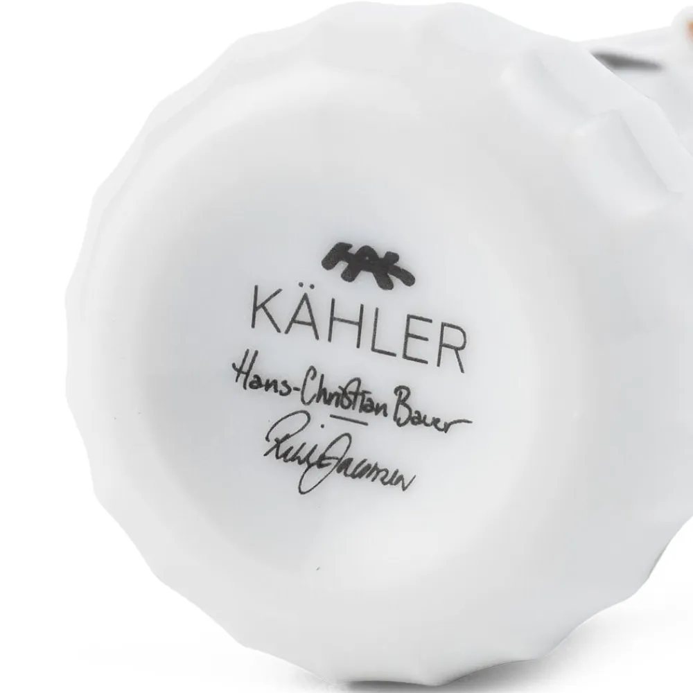 Kähler Hammershøi Christmas Snepige hængende H6. 5 hvid m. deko Outlet