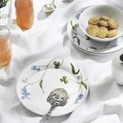 Kähler Hammershøi Summer Tallerken Ø22 cm forglemmigej New