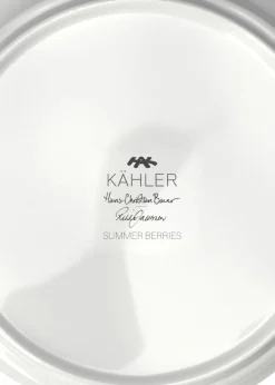Kähler Hammershøi Summer Tallerken Ø22 cm forglemmigej New