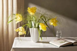 Hammershøi Unfold Vase H20. 5 cm hvid>Kähler Outlet