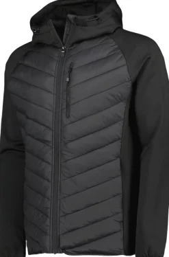 MCKINLEY Hamra Hybrid Overgangs Jakke Sort Outlet