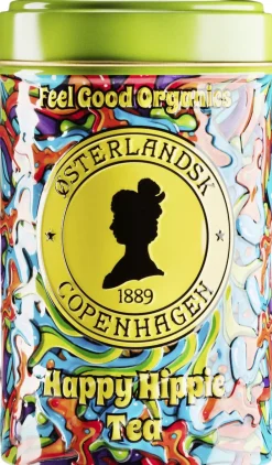 Østerlandsk Tehus Happy Hippie Tea Organic, 125g dåse Outlet