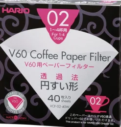 Hario Paper Filter 2 cup (40 pcs. Box) Outlet