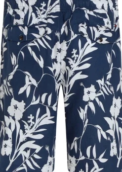 HARLEM PO LINEN PRINT SHORT><noscript><img width=