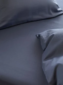 Høie Harmoni stonewashed sengesæt denimblå