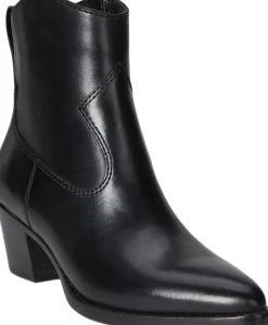 Dame Lauren Ralph Lauren Harpher Burnished Leather Bootie