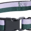 Hay Dogs Collar Flat-M/L-Lavender, New