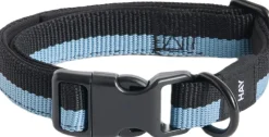 Hay Dogs Collar Flat-S/M-Blue, blac Hot