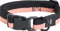 Dogs Collar Flat-S/M-Pink, blac>Hay Hot