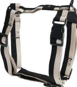 Dogs Harness-Medium-Black, whit>Hay Discount