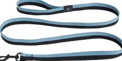 Hay Dogs Leash-Flat M/L-Blue, black New