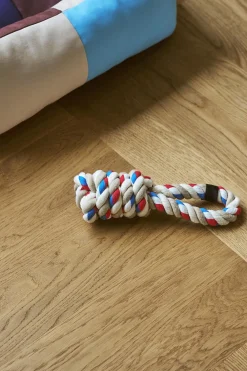 Dogs Rope Toy-Red, turquoise, o>Hay