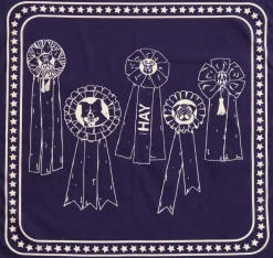 Hay Dogs Scarf Recycled-55 x 55-D New