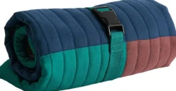 Dogs Travel Blanket-80 x 80-Bur>Hay