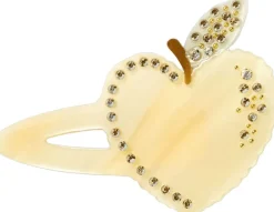 Heart Apple Hairclip, Pear Sorbet>Maanesten New