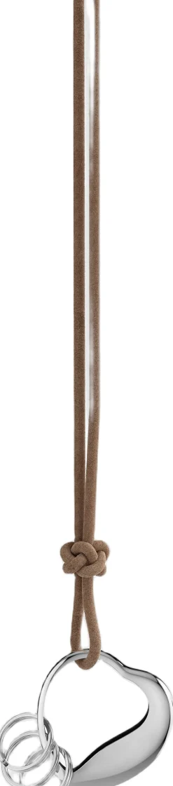 Georg Jensen HEART KEYRING STAINLESS STEEL Best