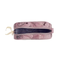 Dame Maanesten Heart Makeup Bag Purple Theatre Magic