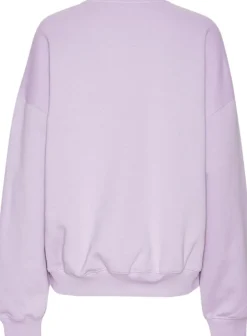ROTATE Birger Christensen Heavy Sweat Crewneck Orchid petal (purple) Online
