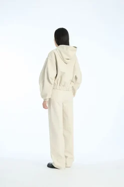 ROTATE Birger Christensen HEAVY WOVEN JACKET Oatmeal Hot