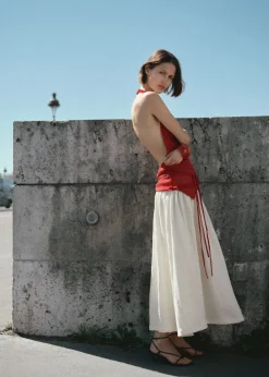 MANGO Heeled sandals with thin strap Black Hot