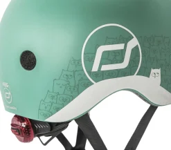 Scoot & Ride Helmet XXS reflective forest Best