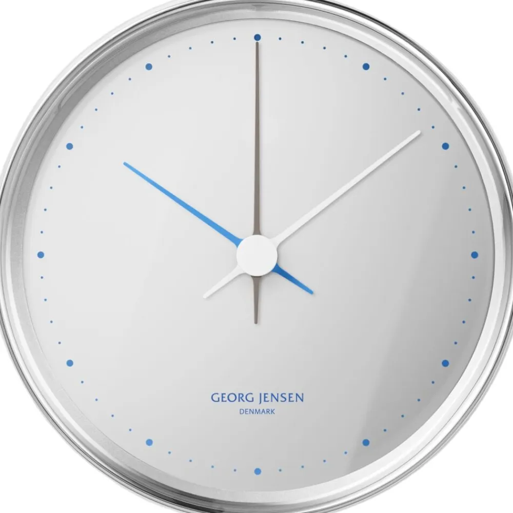 Georg Jensen HENNING KOPPEL WALL CLOCK 10CM POLISHED SS Best