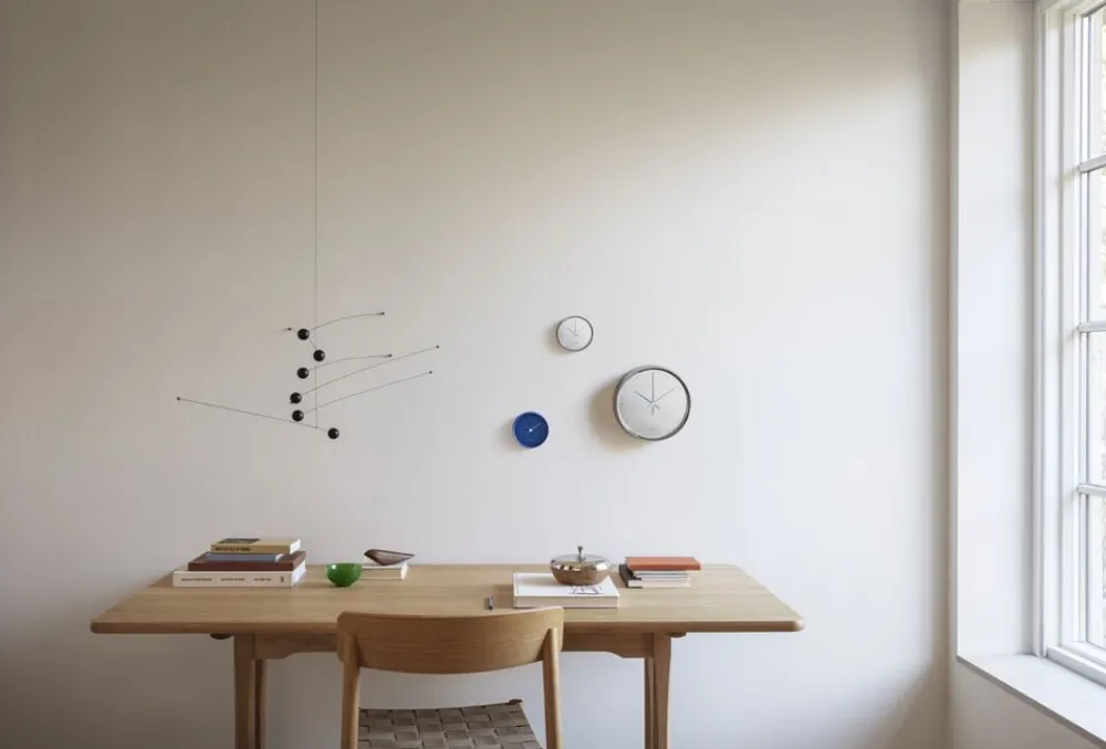 Georg Jensen HENNING KOPPEL WALL CLOCK 10CM POLISHED SS Best