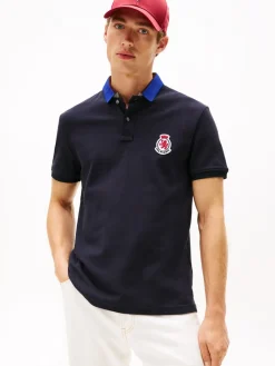 Tommy Hilfiger HERRINBONE COLLAR REG POLO