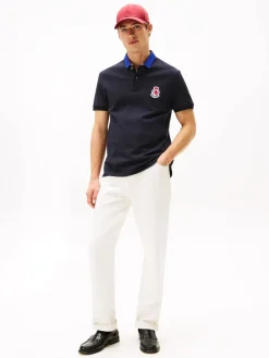 Tommy Hilfiger HERRINBONE COLLAR REG POLO