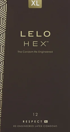 LELO HEX Kondomer Respect XL - 12 Stk. New