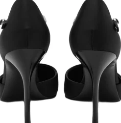 High heel shoe with rhinestone stra><noscript><img width=