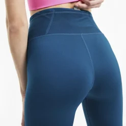 Puma High Rise 7/8 Tights Blå Hot