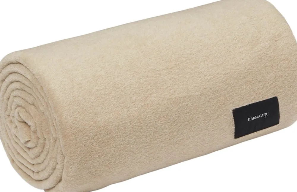 Karmameju Skincare HIMALAYA FLEECETÆPPE - COLOUR / Beige Discount