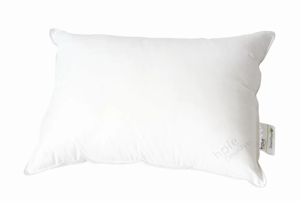 Høj Downfeel pude med speciel microfiber>Høie Hot