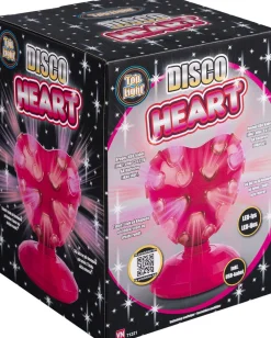 HJERTE DISCOKUGLEmLYS 20c>Lamper og disco lys Sale