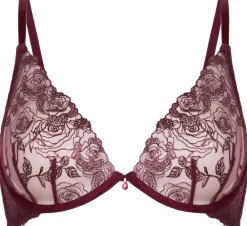 Hunkemöller Hollie Non-Padded Underwired Bra Purple Discount
