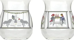 Holmegaard Christmas Julelyslygte 2024 H7. 5 multi 2 stk.