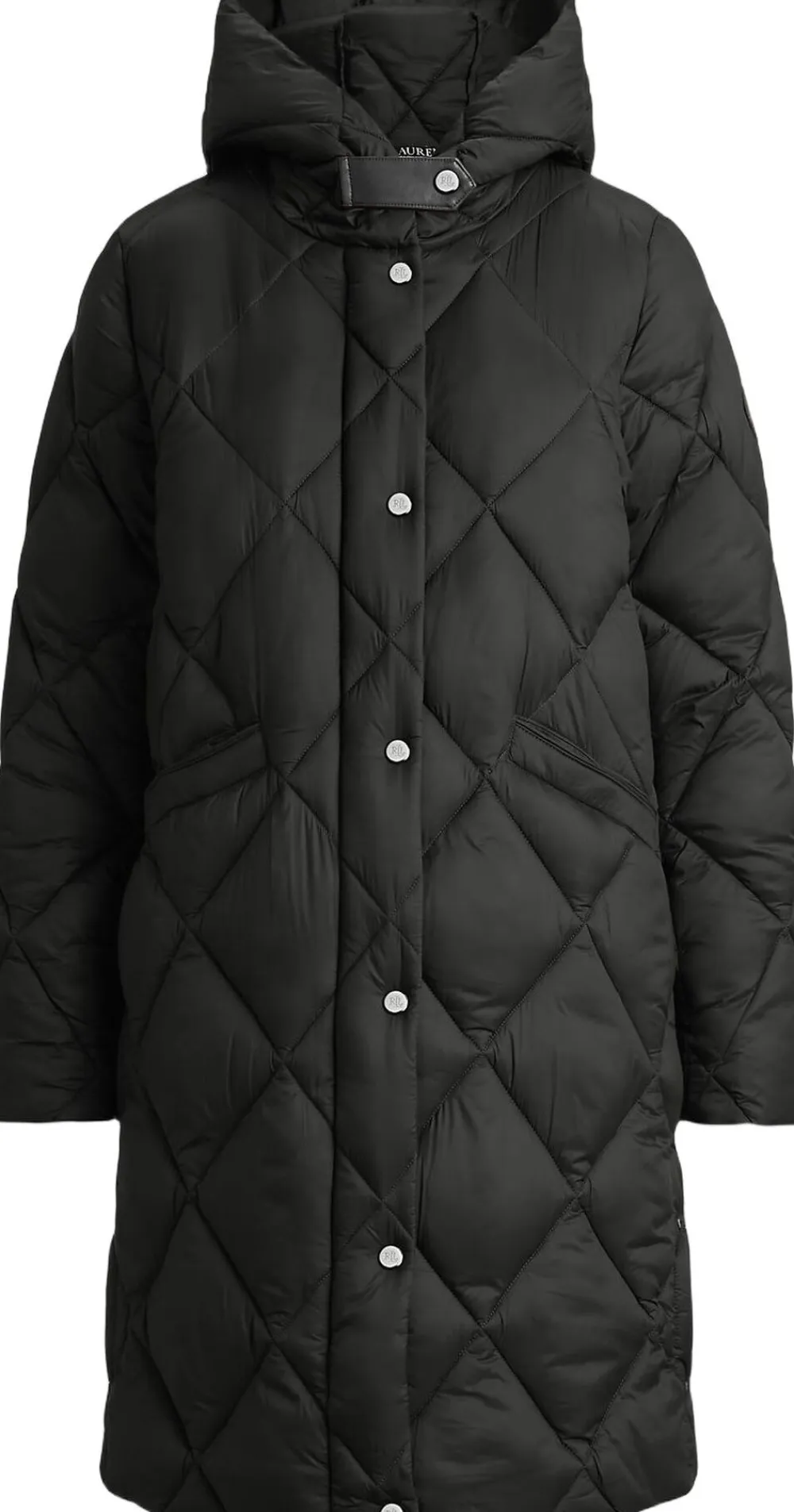 Hooded Diamond-Quilted Down Coat>Lauren Ralph Lauren Hot