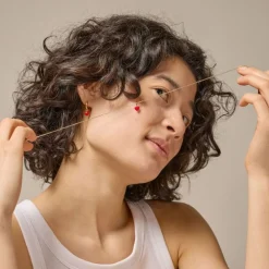 ENAMEL Copenhagen Hoops, Amore Red Online