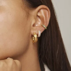 ENAMEL Copenhagen Hoops, Ane Small 925s/gp/m Hot