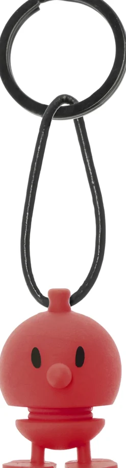 Dame Hoptimist Nøglering Bumble Red