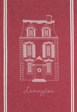 Lexington House Org Cotton Jacquard Kitchen Towel